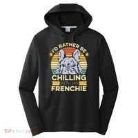 Frenchie Quote For A French Bulldog Owner Performance Fleece Hoodie thumb 0