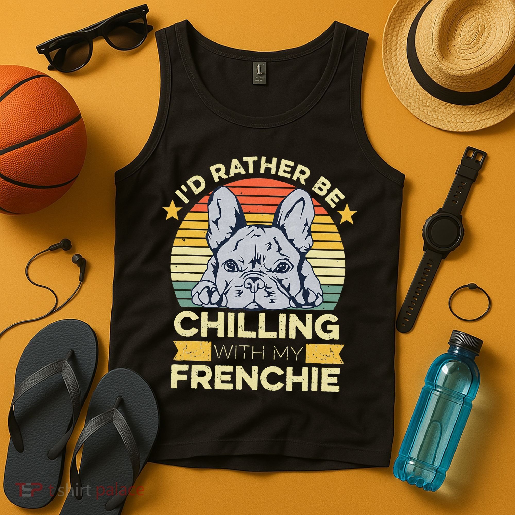 Frenchie Quote For A French Bulldog Owner Tank Top