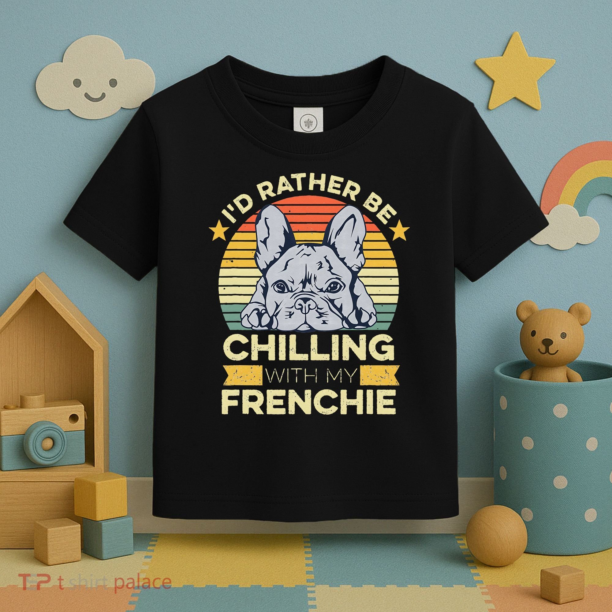 Frenchie Quote For A French Bulldog Owner Toddler T-Shirt