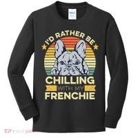 Frenchie Quote For A French Bulldog Owner Kids Long Sleeve Shirt thumb 0