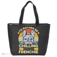 Frenchie Quote For A French Bulldog Owner Tote Bag thumb 0