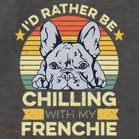 Frenchie Quote For A French Bulldog Owner Vector Backpack thumb 2
