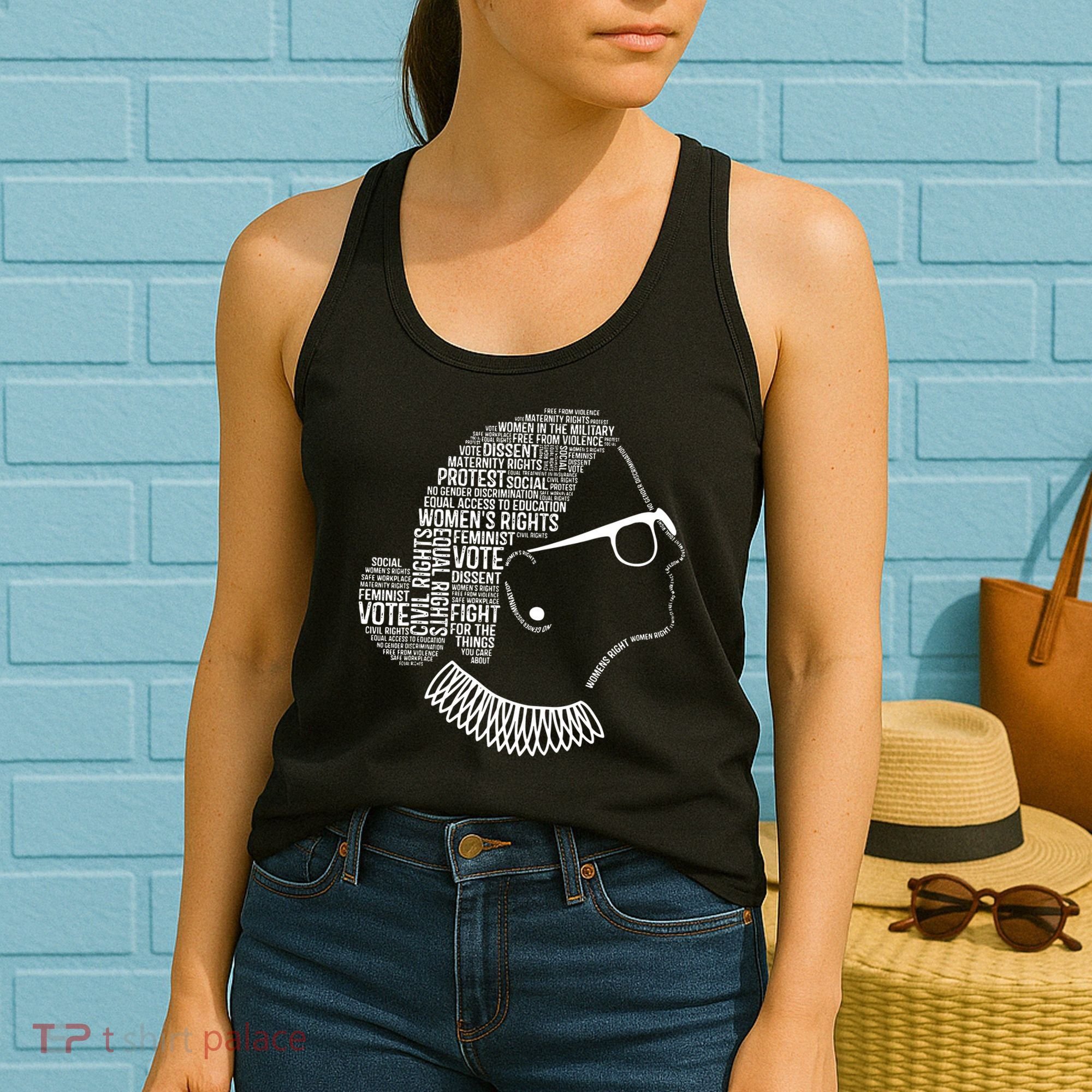 Feminism Quotes Feminist Gifts Women Rights Women's Tank Top