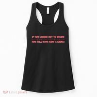 Freewill Quote If You Choose Not To Decide Rush Women's Tank Top thumb 0