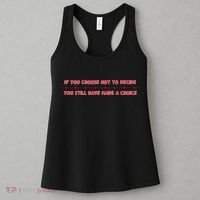 Freewill Quote If You Choose Not To Decide Rush Women's Tank Top thumb 3
