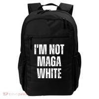 Funny Quotes I’M Not Maga White Backpack thumb 0