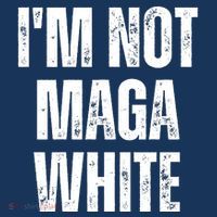 Funny Quotes I’M Not Maga White Visor thumb 3