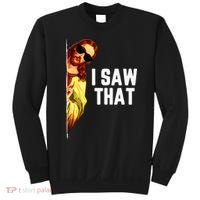 Funny Quote Jesus Meme I Saw That Christian God Sweatshirt thumb 0