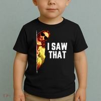 Funny Quote Jesus Meme I Saw That Christian God Toddler T-Shirt thumb 2