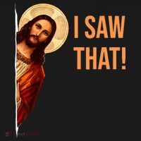 Funny Quote Jesus Meme I Saw That Christian Women's Hoodie thumb 2