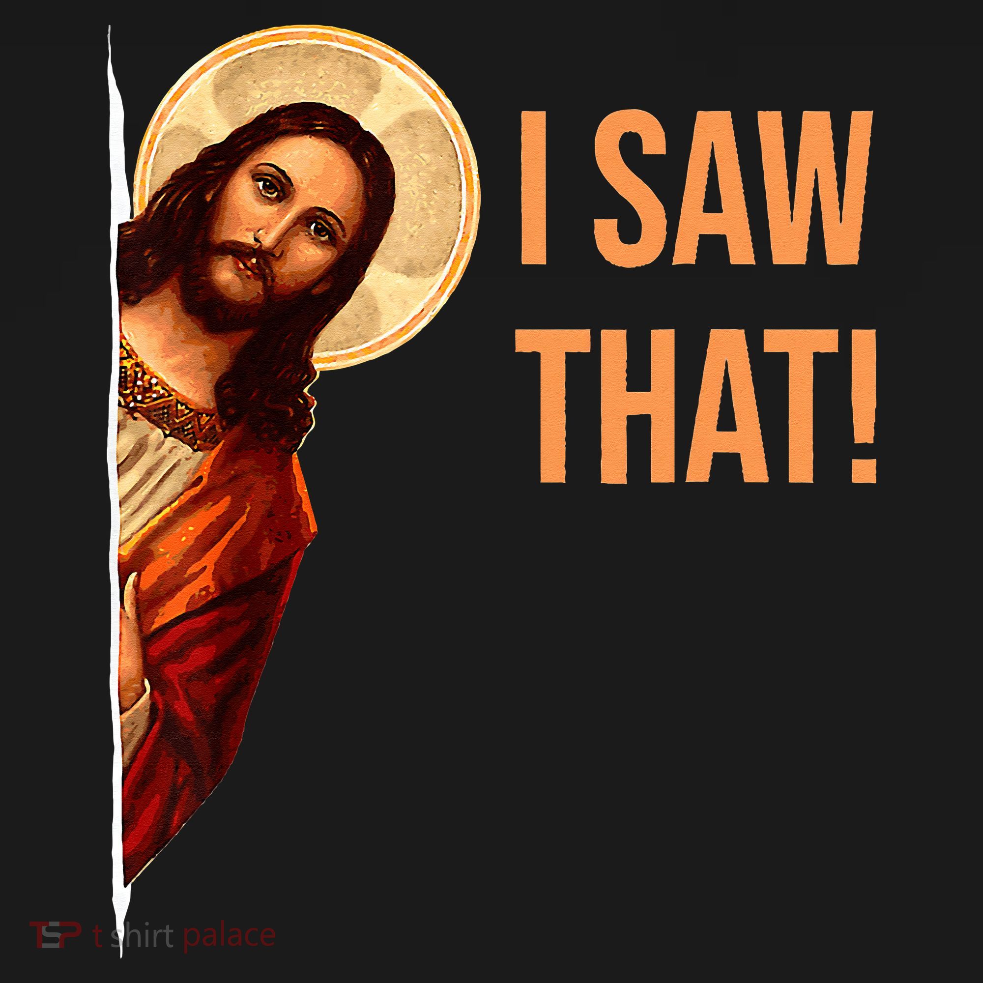 Funny Quote Jesus Meme I Saw That Christian Women's Tank Top
