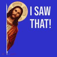 Funny Quote Jesus Meme I Saw That Christian Gift Sweatshirt thumb 3
