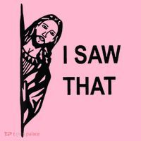 Funny Quote Jesus Meme I Saw That Christian Jesus Meme Coaster thumb 2