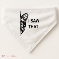Funny Quote Jesus Meme I Saw That Christian Jesus Meme USA-Made Doggie Bandana thumb 0