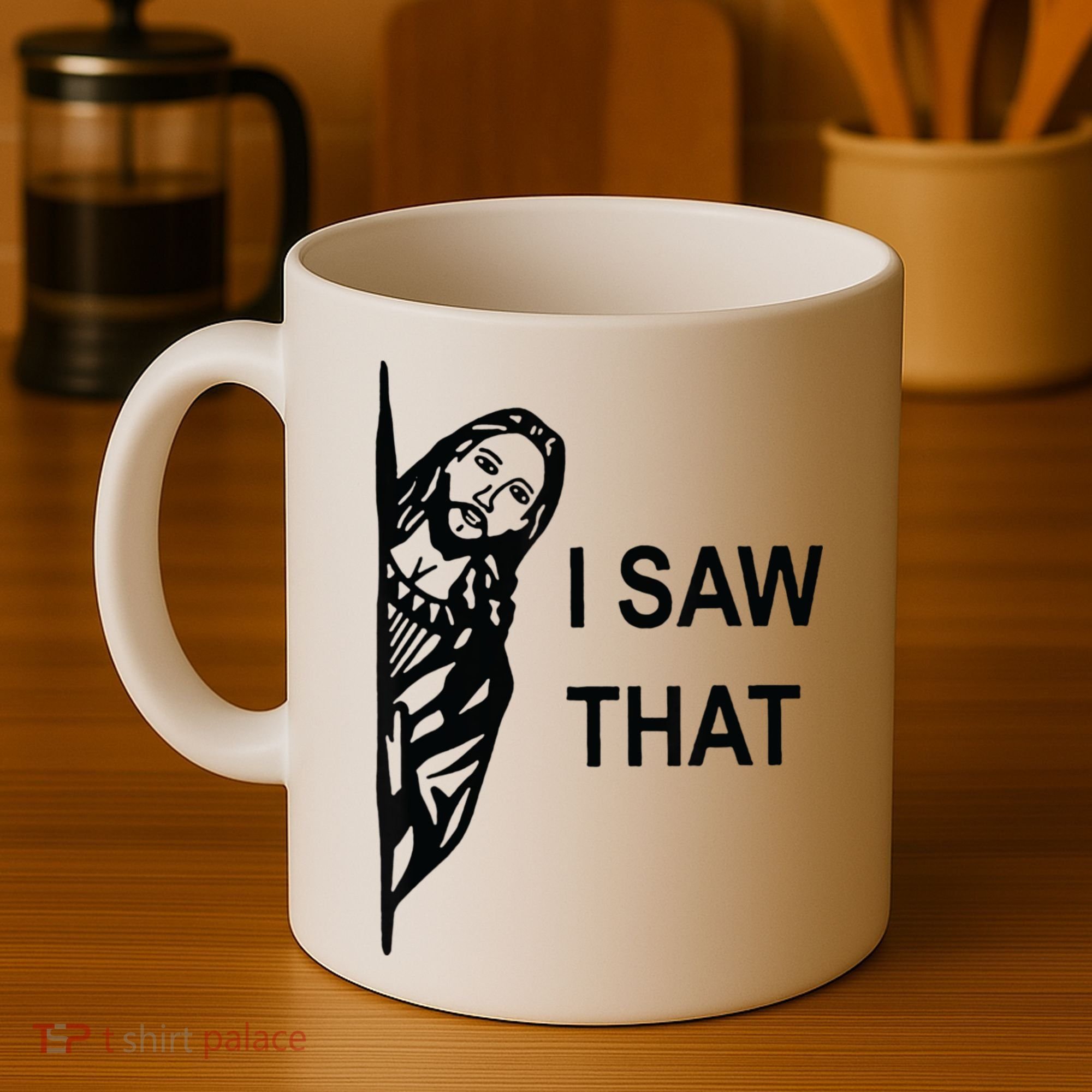 Funny Quote Jesus Meme I Saw That Christian Jesus Meme Coffee Mug