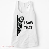 Funny Quote Jesus Meme I Saw That Christian Jesus Meme Women's Tank Top thumb 0