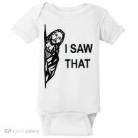 Funny Quote Jesus Meme I Saw That Christian Jesus Meme Baby Bodysuit thumb 0