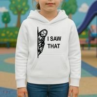 Funny Quote Jesus Meme I Saw That Christian Jesus Meme Kids Hoodie thumb 3