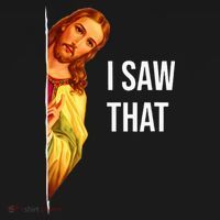 Funny Quote Jesus Meme I Saw That Christian God Kids Sweatshirt thumb 2
