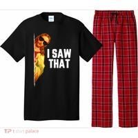 Funny Quote Jesus Meme I Saw That Christian God Pajama Set thumb 0