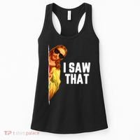 Funny Quote Jesus Meme I Saw That Christian God Women's Tank Top thumb 0