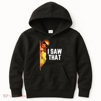 Funny Quote Jesus Meme I Saw That Christian God Kids Hoodie thumb 0