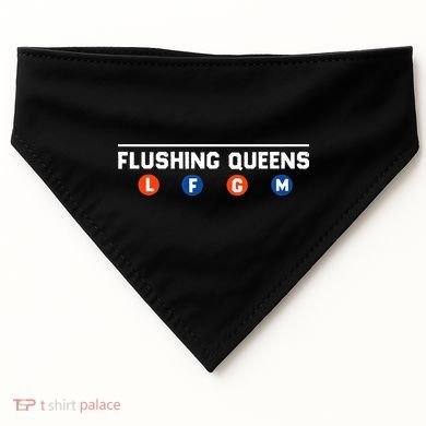 Flushing Queens LFGM USA-Made Doggie Bandana