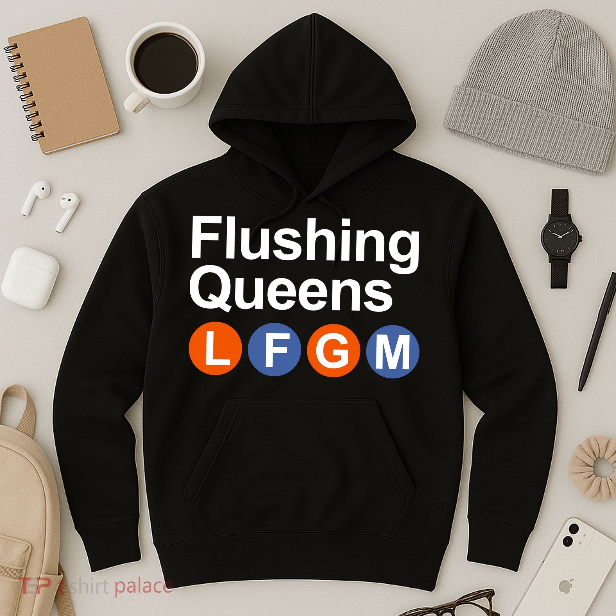 Flushing Queens Lfgm Hoodie