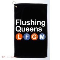 Flushing Queens Lfgm Golf Towel thumb 0