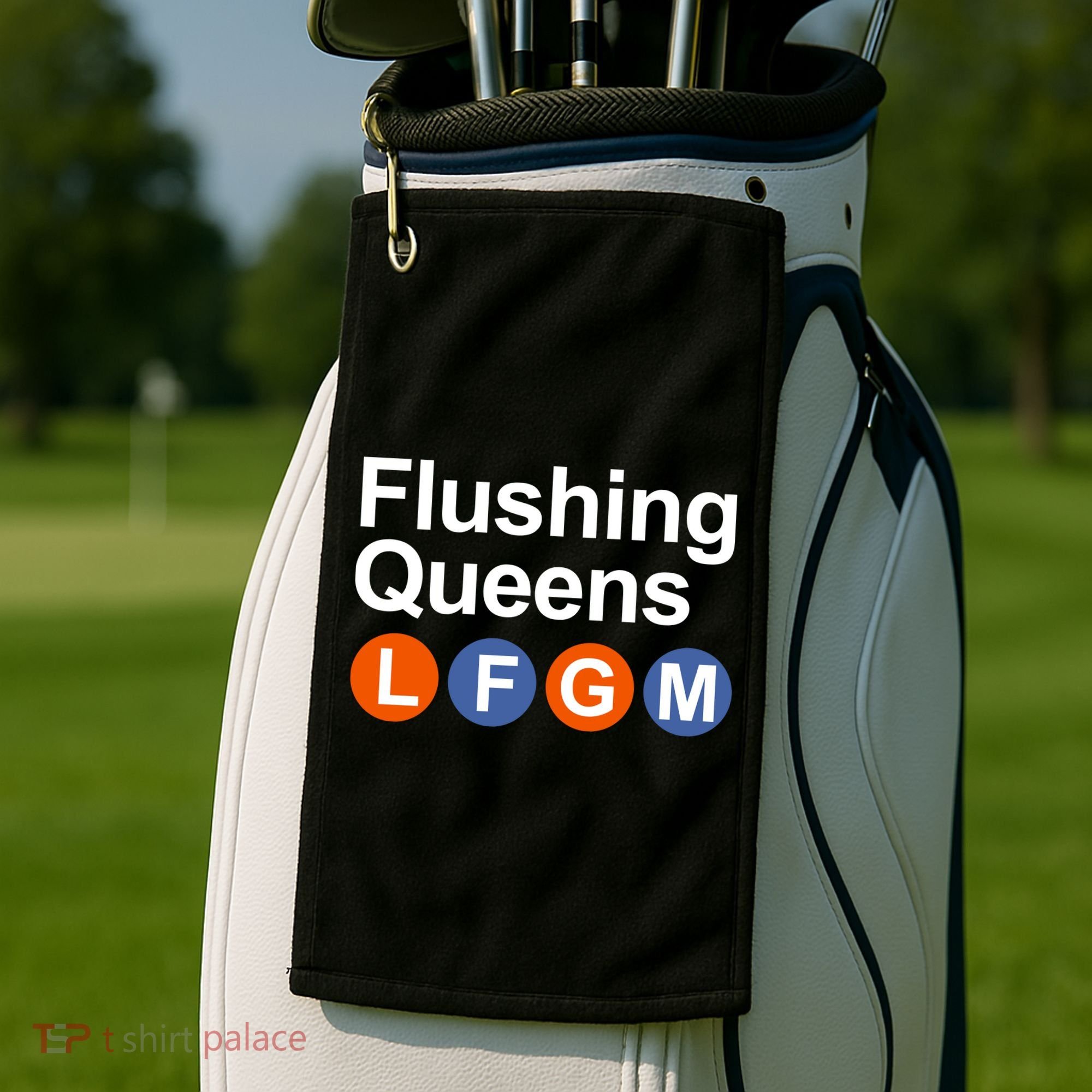 Flushing Queens Lfgm Golf Towel