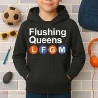 Flushing Queens Lfgm Kids Hoodie thumb 2