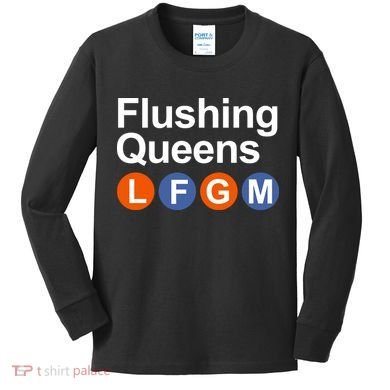 Flushing Queens Lfgm Kids Long Sleeve Shirt