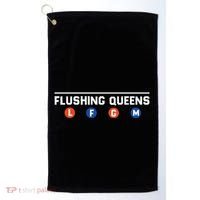 Flushing Queens Lfgm Golf Towel thumb 0