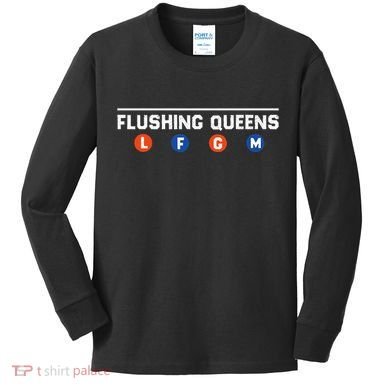 Flushing Queens Lfgm Kids Long Sleeve Shirt