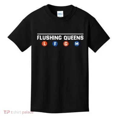 Flushing Queens Lfgm Kids T-Shirt