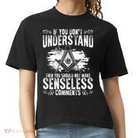 Freemason Quotes Masonry Freemasonry Masonic Freemasons Comfort Colors Boxy T-Shirt thumb 0