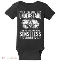 Freemason Quotes Masonry Freemasonry Masonic Freemasons Baby Bodysuit thumb 0