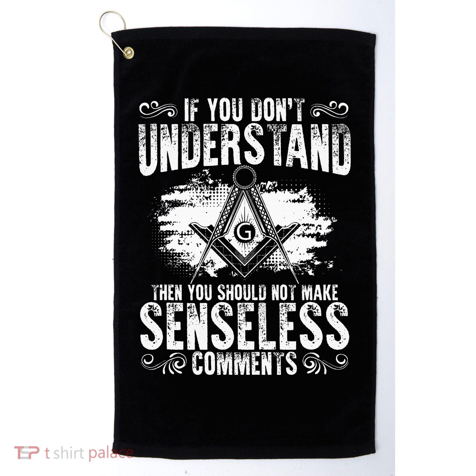 Freemason Quotes Masonry Freemasonry Masonic Freemasons Golf Towel