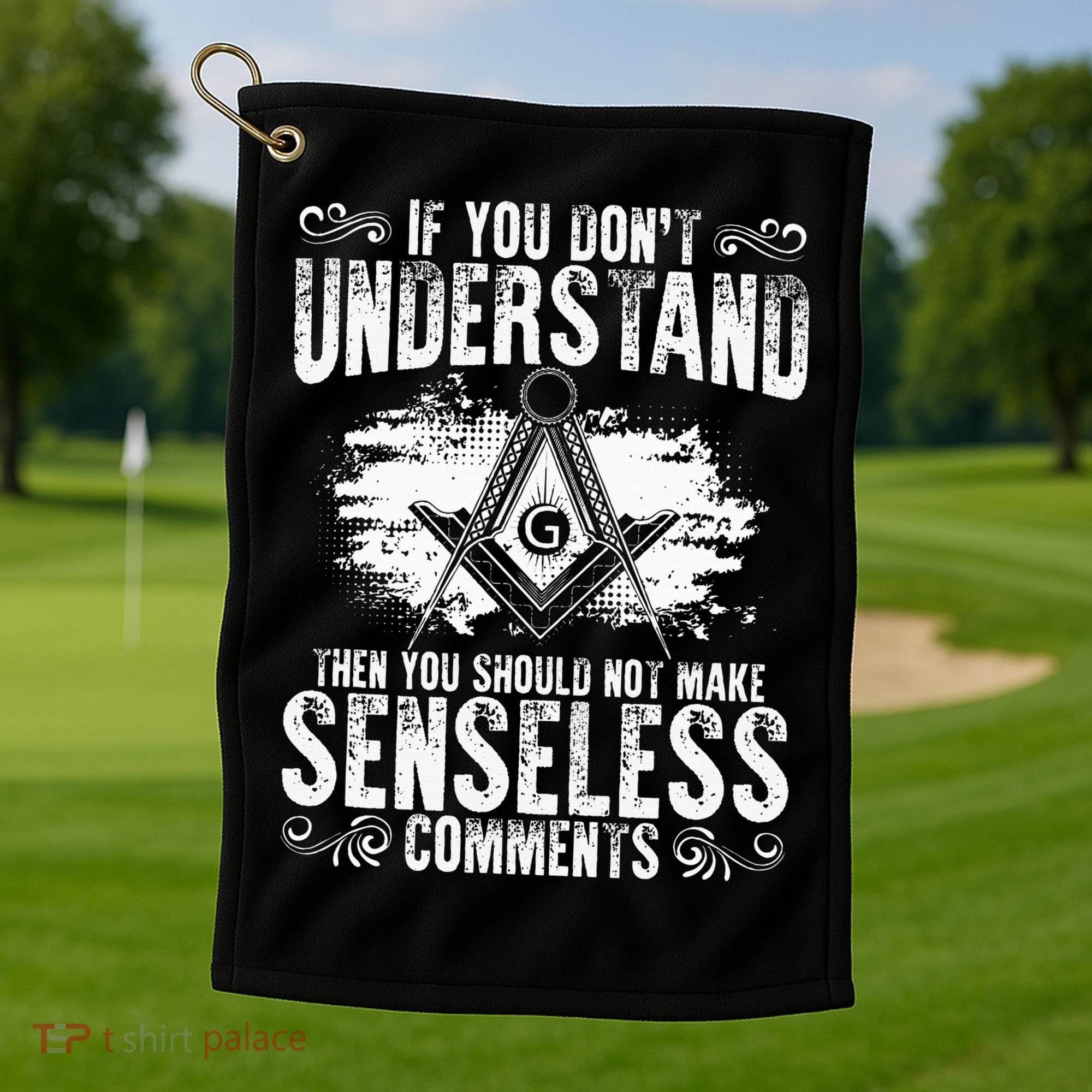 Freemason Quotes Masonry Freemasonry Masonic Freemasons Golf Towel