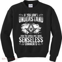 Freemason Quotes Masonry Freemasonry Masonic Freemasons Kids Sweatshirt thumb 0