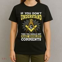 Freemason Quotes Masonry Masonic Freemasons Freemasonry T-Shirt thumb 4