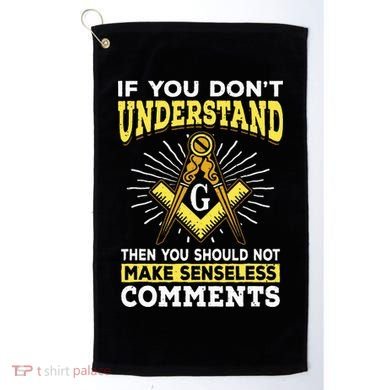 Freemason Quotes Masonry Masonic Freemasons Freemasonry Golf Towel