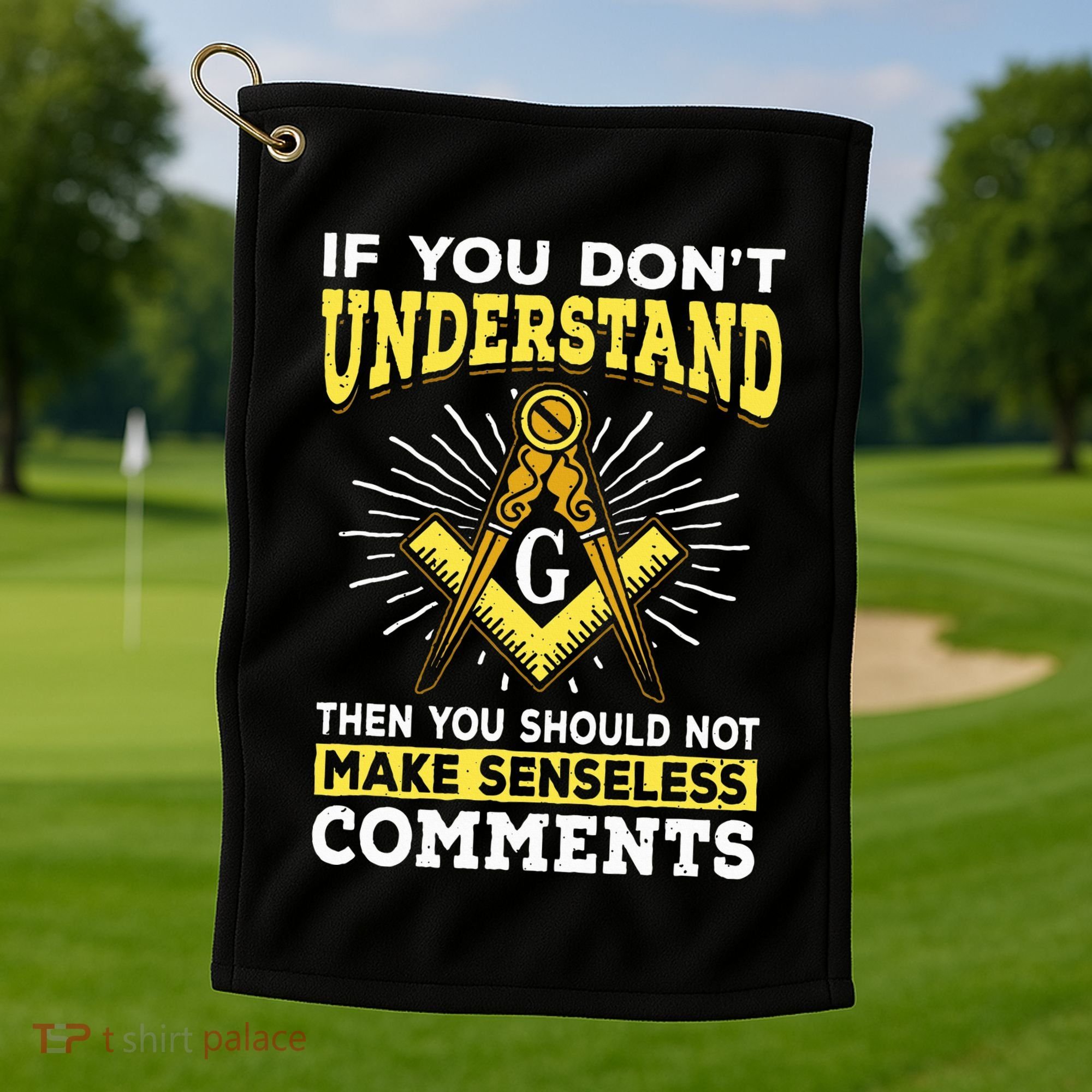 Freemason Quotes Masonry Masonic Freemasons Freemasonry Golf Towel