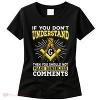 Freemason Quotes Masonry Masonic Freemasons Freemasonry Women's T-Shirt thumb 0