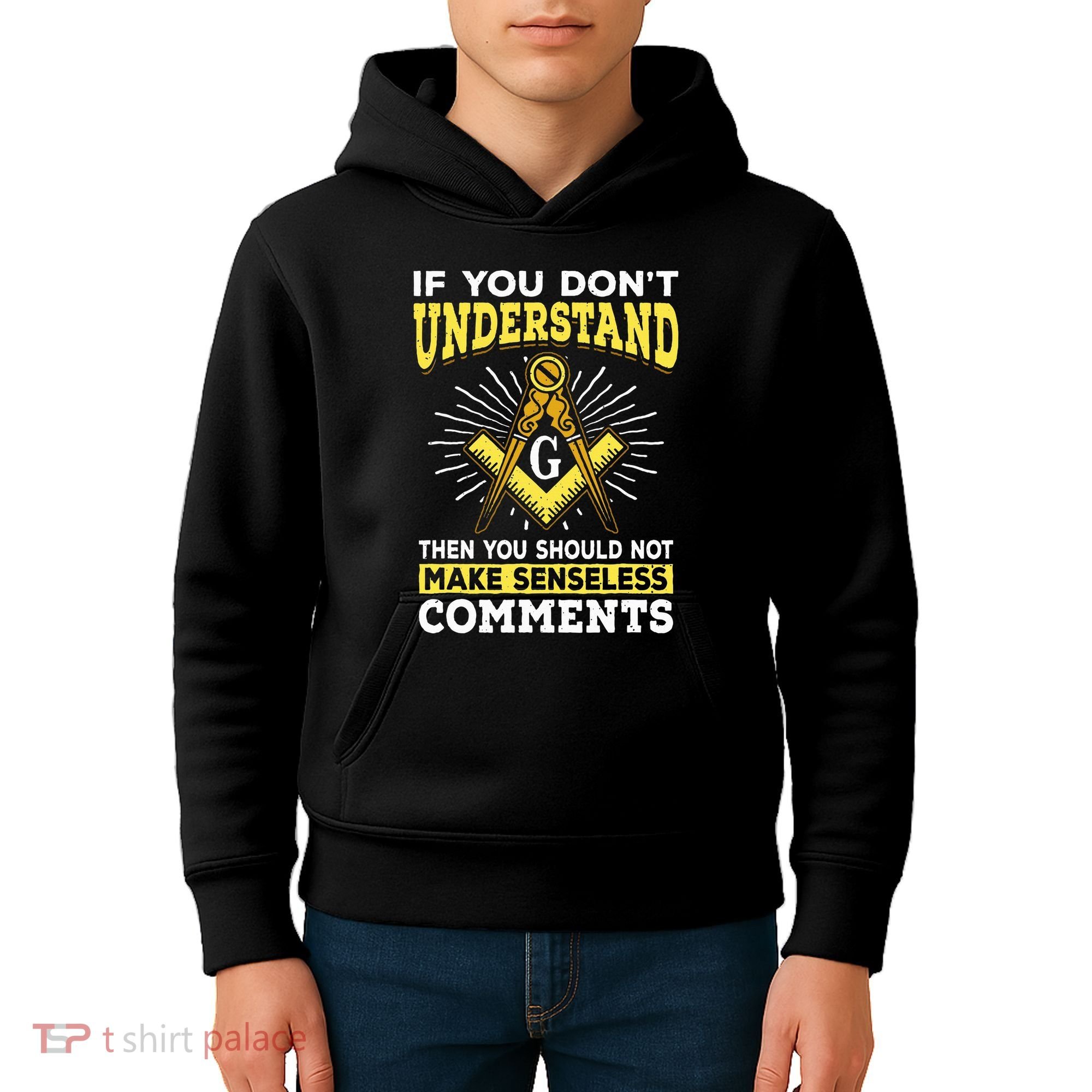 Freemason Quotes Masonry Masonic Freemasons Freemasonry Kids Hoodie