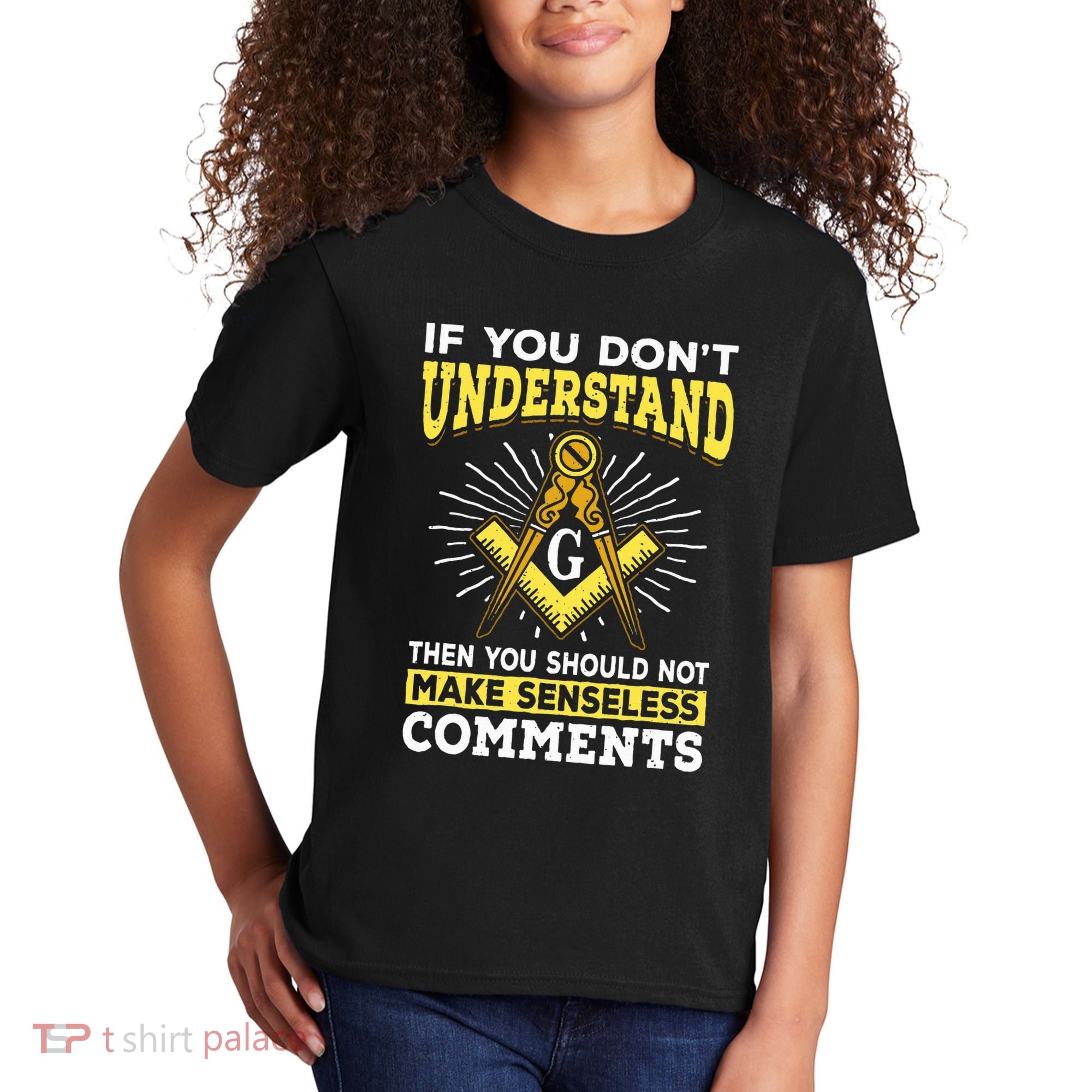 Freemason Quotes Masonry Masonic Freemasons Freemasonry Kids T-Shirt