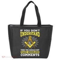 Freemason Quotes Masonry Masonic Freemasons Freemasonry Tote Bag thumb 0
