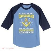 Freemason Quotes Masonry Masonic Freemasons Freemasonry Raglan Baseball Sleeve Shirt thumb 0