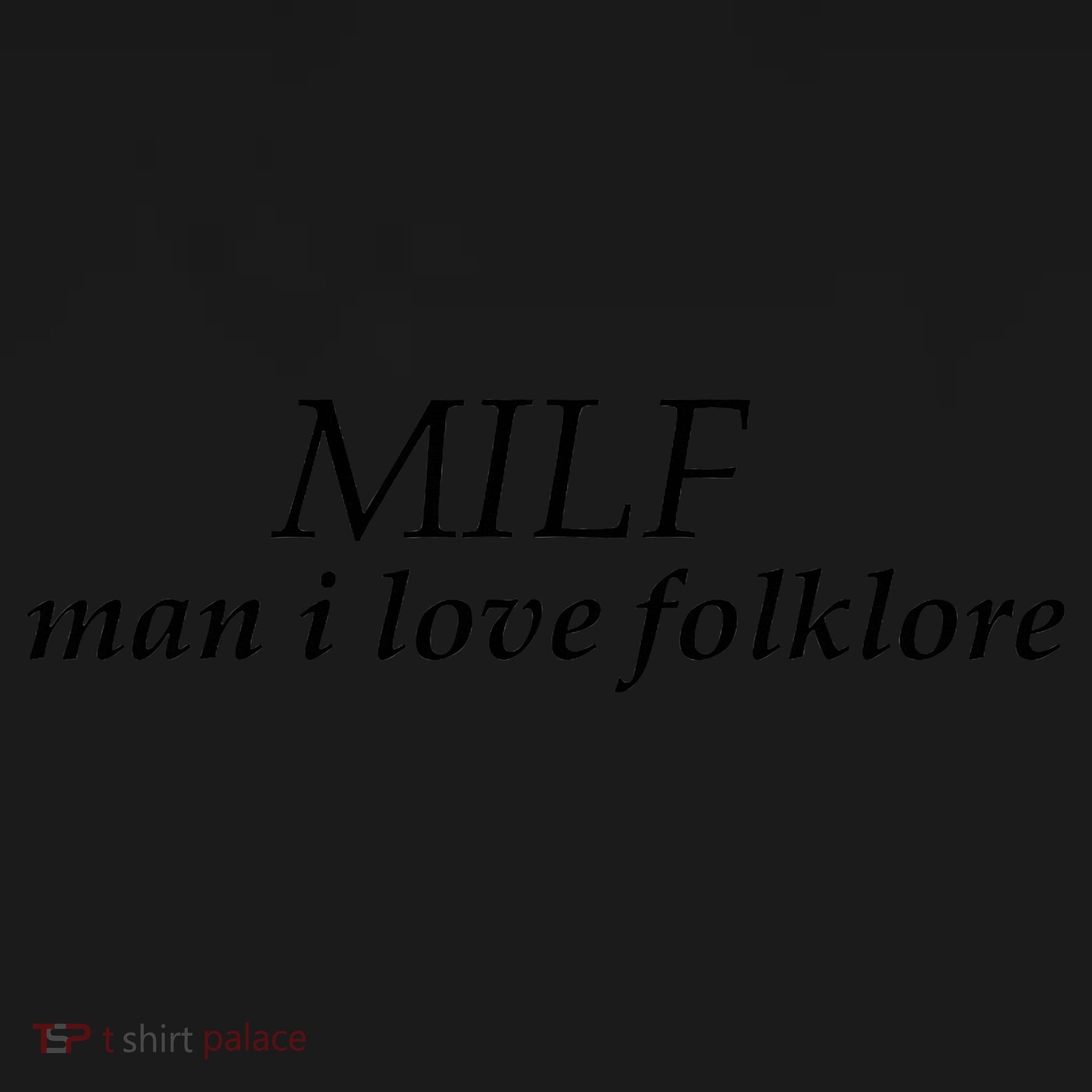 Funny quote milf man i love folklore USA-Made Doggie Bandana