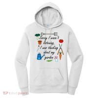 Funny Quote My Garden For Gardener Gardening Gift Women's Hoodie thumb 0